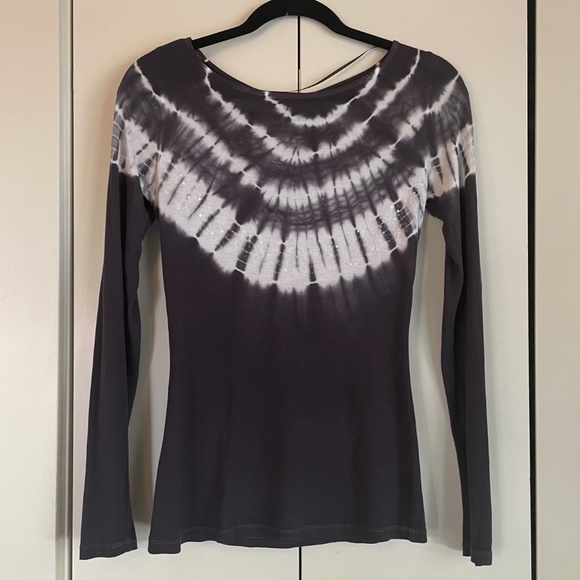 INC International Concepts Tie Dye :: Mini Iridescent Sequin Top 💕 - Picture 1 of 6